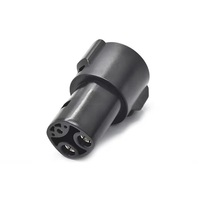 Adaptateur de chargeur de voiture électrique J1772 pour Tesla, 60 ampères / 250 V AC, compatible avec l'adaptateur de chargeur de voiture électrique SAE J1772 pour Tesla
