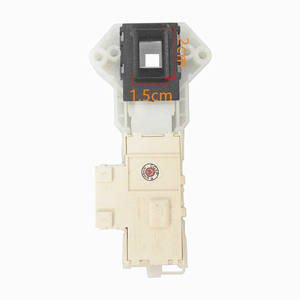 Cerradura de Puerta de Acero Compatible con Lavadoras LG de Carga Frontal WD-T14410DL T12411DN T12235D, Interruptor de Puerta, Manija de Puerta para Hoteles - Product Image 1