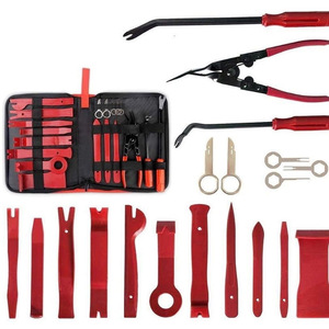 19 cái TRIM loại bỏ công cụ, Fastener Remover Công cụ <span class=keywords><strong>Kit</strong></span> nội thất ô tô nhựa Pry <span class=keywords><strong>kit</strong></span>, cửa xe Bảng điều chỉnh công cụ đài phát thanh tự động Clip plie - Product Image 4