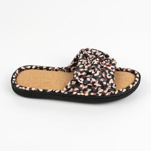 Nuevas Pantuflas con Lazo Personalizado, Plantilla de Lino Transpirable, Punta Abierta, para Mujer - Product Image 5