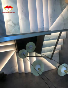 Nouveauté, <span class=keywords><strong>dalle</strong></span> en pierre artificielle en porcelaine, décoration <span class=keywords><strong>de</strong></span> sol, tapis, matériau <span class=keywords><strong>de</strong></span> construction tendance, dalles en pierre frittée <span class=keywords><strong>pour</strong></span> les escaliers - Product Image 6