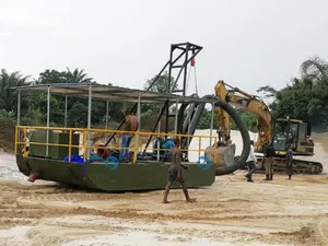 6 Inch Small Sand Dredger Machine For Construction Barge