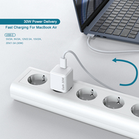 Chargeur Mural PD Portable à Charge Rapide GAN pour Téléphones Mobiles, Design Familial, 30W 35W, pour Samsung Apple iPhone 16