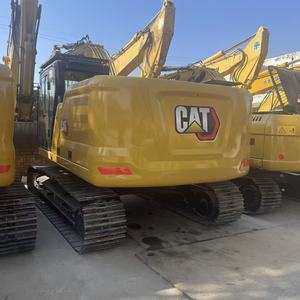 Excavatrice CAT jaune, équipement de construction lourd d'occasion - Product Image 1