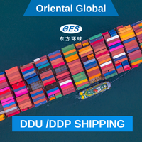 Agent maritime à prix avantageux de Chine vers l'Émirat arabe unifié, transport maritime LCL+Express 3PL DDP à prix compétitif avec un délai de transit de 20 à 35 jours