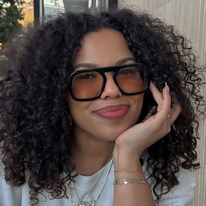 2024 nouveau concepteur <span class=keywords><strong>grand</strong></span> carré Vintage pilote femmes luxe lunettes de soleil hommes mode léopard lunettes Rectangle surdimensionné lunettes de soleil - Product Image 2