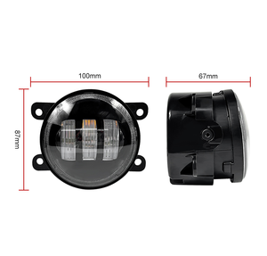 Nouveau phare <span class=keywords><strong>antibrouillard</strong></span> LED en aluminium de <span class=keywords><strong>4</strong></span> pouces 30W pour pare-chocs avant DRL blanc 12V 8000 lumens pour 2002-2008 - Product Image 1