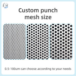 กระบอกกรองน้ำตาข่ายโลหะสแตนเลส 304 316  ความแม่นยำสูง ทนกรดด่าง ประสิทธิภาพการกรอง 99% - Product Image 4