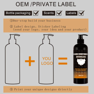 Set per la Cura della <span class=keywords><strong>Barba</strong></span> OEM/ODM, Gel Vegano con Logo Personalizzato, Siero all'Olio di Argan con Fragranza Organica, MOQ - Product Image 3