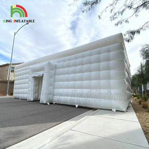 Disesuaikan Portabel Film Air <span class=keywords><strong>Blow</strong></span> <span class=keywords><strong>Up</strong></span> Bangunan Struktur Tenda LED Tiup Pesta Klub Malam Acara Acara Pernikahan Kubus Tenda - Product Image 4