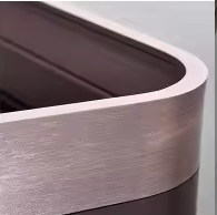 Miroirs décoratifs de grande taille pour la maison, sur mesure, de luxe, avec bordure épaisse, pleine longueur, en aluminium, cadre en métal, style esthétique