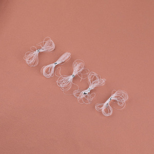 Fil de pêche élastique transparent 0,8 mm 0,5 mm pour la fabrication de bracelets et colliers perlés DIY, fournitures de fabrication de bijoux faits à la main - Product Image 1