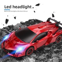 1/12 Déformation à un bouton Jouets de véhicule RC Détection de geste Déformation automatique Rotation de cascade à 360 degrés avec phares LED