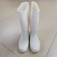 Bottes en caoutchouc blanches, bottes de pluie pour femmes