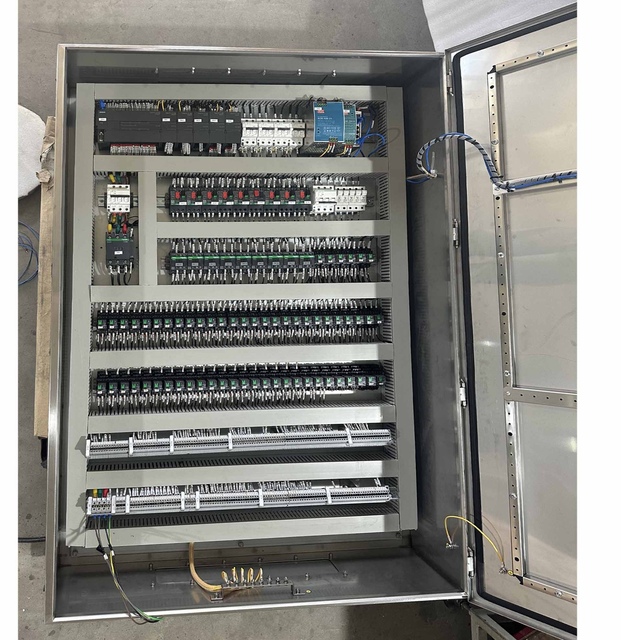 Control System Plc Control Panel Electrical Control Cabinet Power Distribution Board