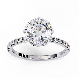 Luxury Silver <b>Diamond</b> <b>Ring</b> Elegant Design for Women Stylish Daily Wear Jewelry - Product Image 4