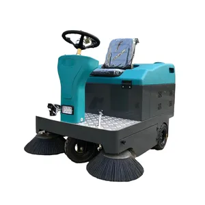 Bán tại một mức giá thấp Rider Hướng dẫn sử dụng đi bộ phía sau đường quét Scrubber Làm Sạch Sàn Máy quét cơ khí