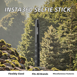Palo Selfie Invisible Personalizado de 114 cm para Insta360 X3, <span class=keywords><strong>One</strong></span> RS, VS Go <span class=keywords><strong>2</strong></span>, VS <span class=keywords><strong>ONE</strong></span> <span class=keywords><strong>X</strong></span>, Cámara Deportiva, Accesorio Perfecto para X4 - Product Image 4