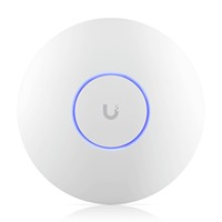 Point d'accès WiFi 6 Ubiquiti U6-LR |   Longue portée |   5,3 Gbps |   Plus de 300 clients |   PoE |   Idéal pour les entreprises et les organisations