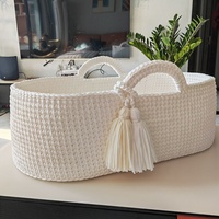 Handmade DIY Bag and Basket with Polyester Yarn Knitting Crochet T-Shirt Yarn Fancy Yarn for Clothing