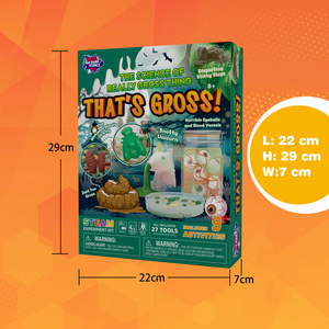 Fabricant de jouets ODM/OEM BIG BANG SCIENCE, kit scientifique pour enfants, kit scientifique répugnant, expérience de laboratoire de biologie amusante et effrayante - Product Image 3