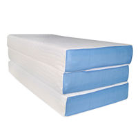 Hot Selling Queen Size 6 Zoll Tri Klapp matratze 3 Faltbare hochwertige Dickgel Memory Foam Matratze