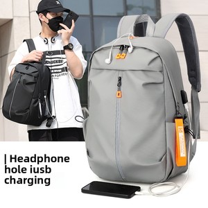 New Fashionable Waterproof Oxford Laptop Backpacks USB Charging Durable Bag Students Business Travel - Product Image 2