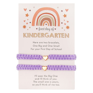 Kindergarten Parent Child Braided <b>Bracelet</b> Stainless Steel Heart DIY Jewelry for Kids and Adults Spring 2026 - Product Image 5