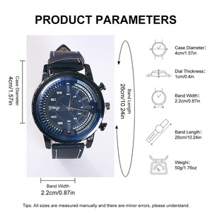 Produit tendance 2026 : Coffret Montre Homme, Bracelet, Collier, Bague – <span class=keywords><strong>Cadeau</strong></span> Souvenir Pratique et Idéal pour la Saint-Valentin ou les Affaires - Product Image 4