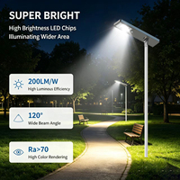 Farola LED Solar DC con Certificación IP66, CCC, CE y RoHS, Batería Lifepo4 de 60W, Aluminio, Garantía de 5 Años, para Carreteras, Jardines y Paredes