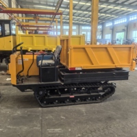 Tracked Dumper Truck Climbing Crawler Kipper für den Bau von Obstgärten