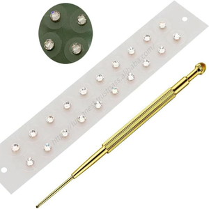 Kit de Semillas Auriculares al por Mayor, Gránulos de Cristal para Bienestar, Oro 24K, Apto para Adultos y Niños - Product Image 1