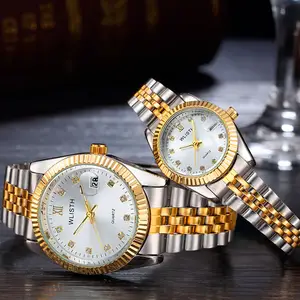 Reloj Mujer 2021石英腕表女士礼品顶级品牌豪华名表女士时钟日历Relogio femino