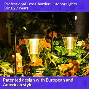 Nouvelle lampe solaire de jardin Emperor Shun DS007, éclairage continu de 6 à 12 heures, interrupteur de commande de lumière pour paysage extérieur - Product Image 2