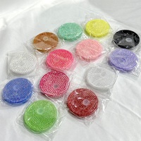 Nouveaux couvercles en strass pour gobelets Libby, couvercles en strass colorés pour tasses en verre