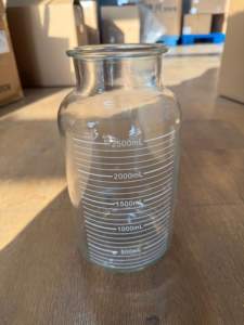 Bouteille d'aspiration médicale à bas prix, <span class=keywords><strong>machine</strong></span> d'aspiration électrique, bouteilles en verre, fabrication chinoise - Product Image 4