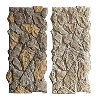 Panneaux muraux en pierre 3D en polyuréthane Domoora, durables, modernes, écologiques, imperméables, épaisseur 60 mm, pour usage intérieur et extérieur