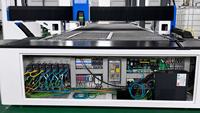 Machine de découpe laser automatique pour tôles et tubes 3000W, découpeuse laser CNC pour métaux avec mandrin pneumatique