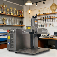 Machine de marquage laser à fibre MOPA Raycus JPT 30W 50W 60W 100W pour l'acier, les lames de pistolet, les couteaux, les clubs de golf et la gravure d'axes