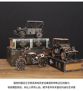 Ornements de Voitures Métalliques Vintage, Modèles de Véhicules Anciens Créatifs en Diecast, Artisanat pour la Décoration de Bureau à Domicile - Product Image 5