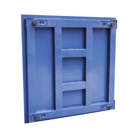 Báscula de suelo industrial resistente 3T Balanza de suelo de plataforma de bajo perfil para almacenes y logística