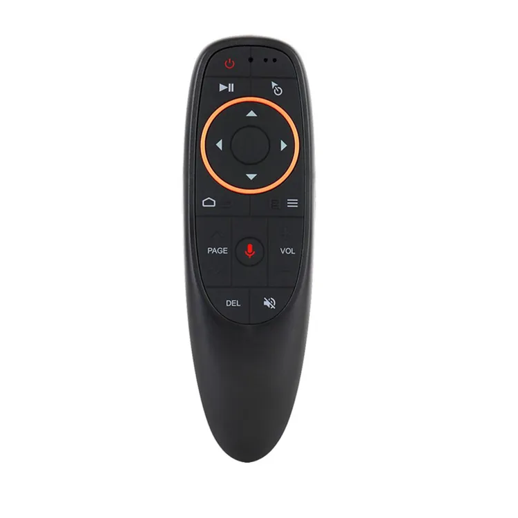 G10s Met 6 Assige Gyroscoop Ir Leanning Voice Air Mouse2.4ghz Draadloze Usb-ontvanger Voor Android Tv Box Ingang Assistent