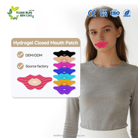 Patch buccal hydratant en forme de lèvre infusé au collagène pour la nuit, favorisant la respiration nasale, avec logo personnalisé, OEM, direct usine