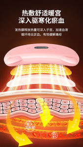 Température réglable à 6 vitesses trésor de palais chaud intelligent chauffage à affichage numérique tactile intelligent - Product Image 5