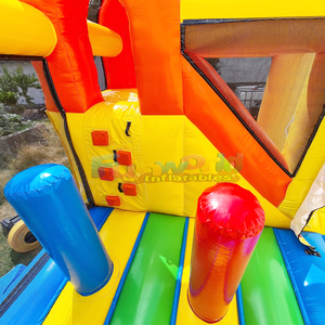 Château gonflable d'anniversaire pour enfants avec toboggan - Product Image 4