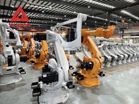 Système de soudage robotisé 6 axes haute précision pour l'enseignement, bras robotisé industriel pour soudage MIG MAG avec source d'alimentation pour le soudage