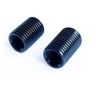 Hollow Threaded Adapter Nut Inner and Outer Thread Insert for Wood Furniture