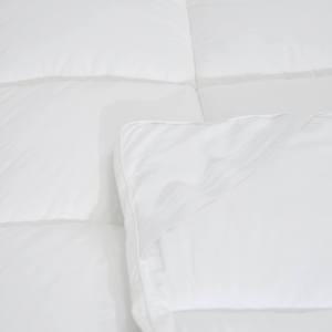 Macio Fluffy Lavável Altura Média Algodão Colchão <span class=keywords><strong>Topper</strong></span> Microfibra Enchimento - Product Image 3