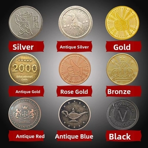 Kim Loại Tùy chỉnh cần cẩu máy trò chơi Token Coin hoạt động nhiều (Tiếng Anh Tây Ban Nha Nhật Bản) thép không gỉ Brass sắt Board - Product Image 4