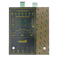 Clavier à membrane de qualité médicale certifié RoHS, flexible, personnalisable pour les dispositifs médicaux et les outils de santé